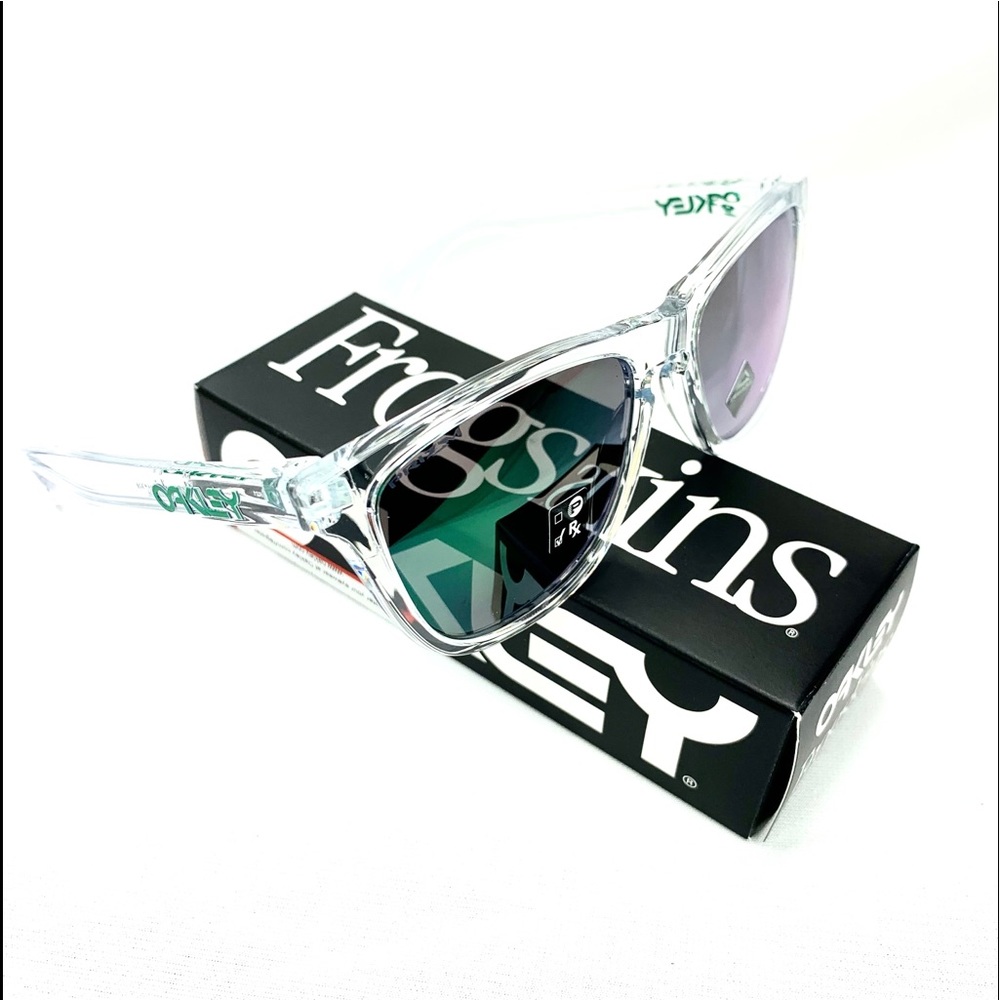 Oakley Prizm Frogskins Crystal Clear Frames